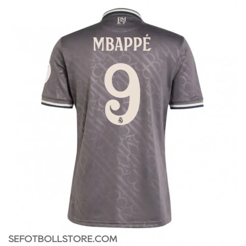 Real Madrid Kylian Mbappe #9 Replika Tredje Tröja 2024-25 Kortärmad